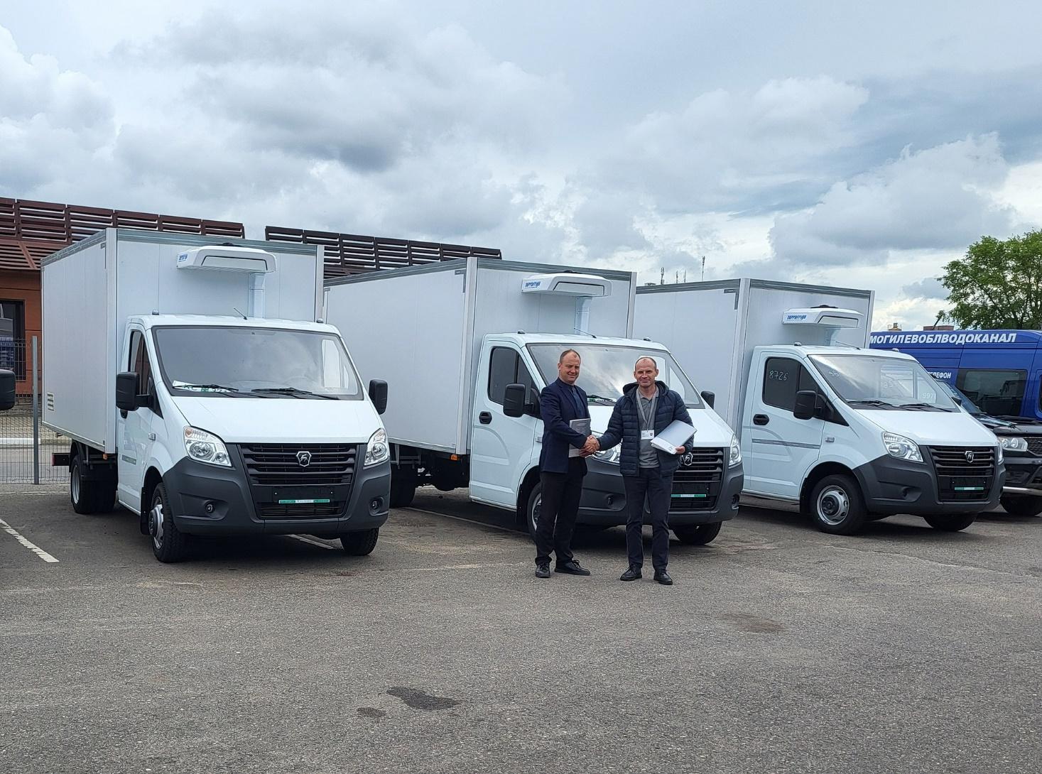 Поставка изотермических автомобилей на ОАО «Могилевский мясокомбинат»